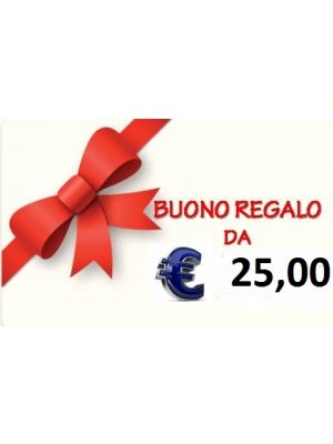 BUONO REGALO 25€/50€/75€/100€